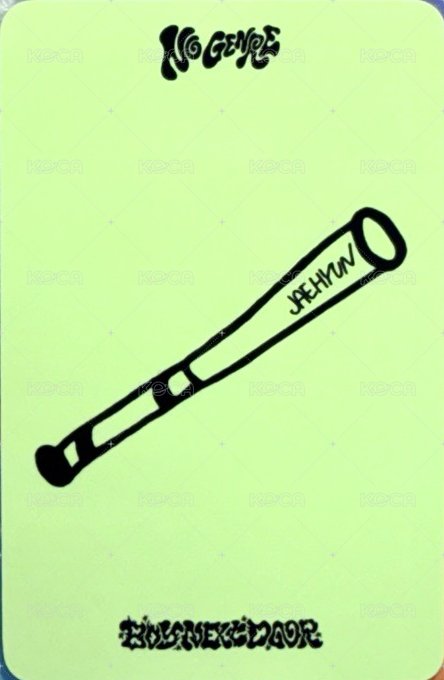 No Genre 打歌卡 音銀2.0 3 背面