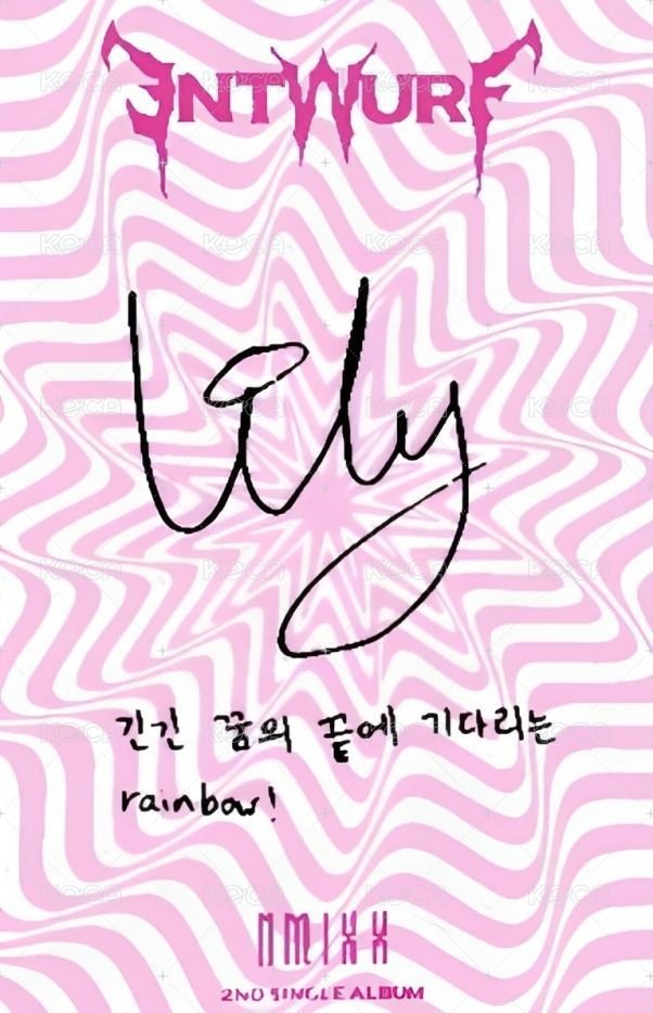 ENTWURF 專輯卡 Jewel Case 背面