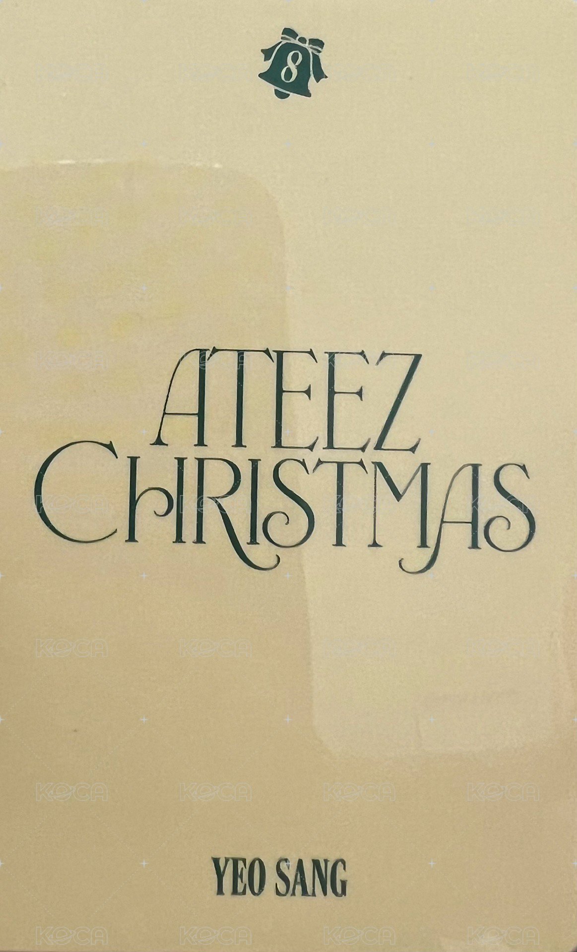 2023 KAURA聖誕卡 代言卡  背面