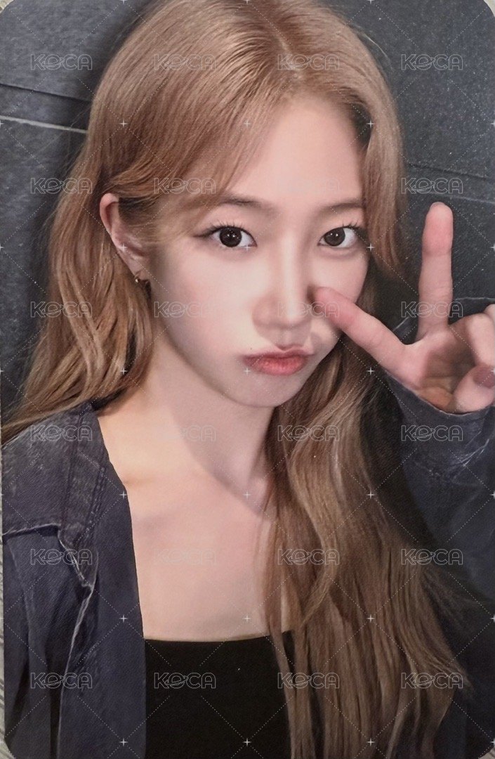 HOT jm 簽售卡  正面