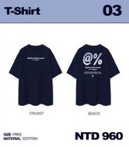 @% T恤 台北場限定T-shirt
