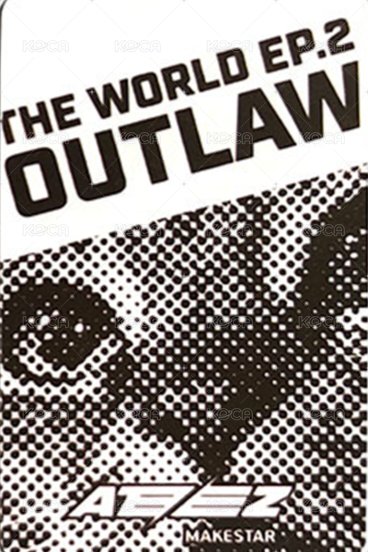 Outlaw ms 3.0 特典卡 白貓 ver. 背面