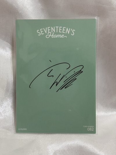 SEVENTEEN JUN HOME 日卡 閃卡