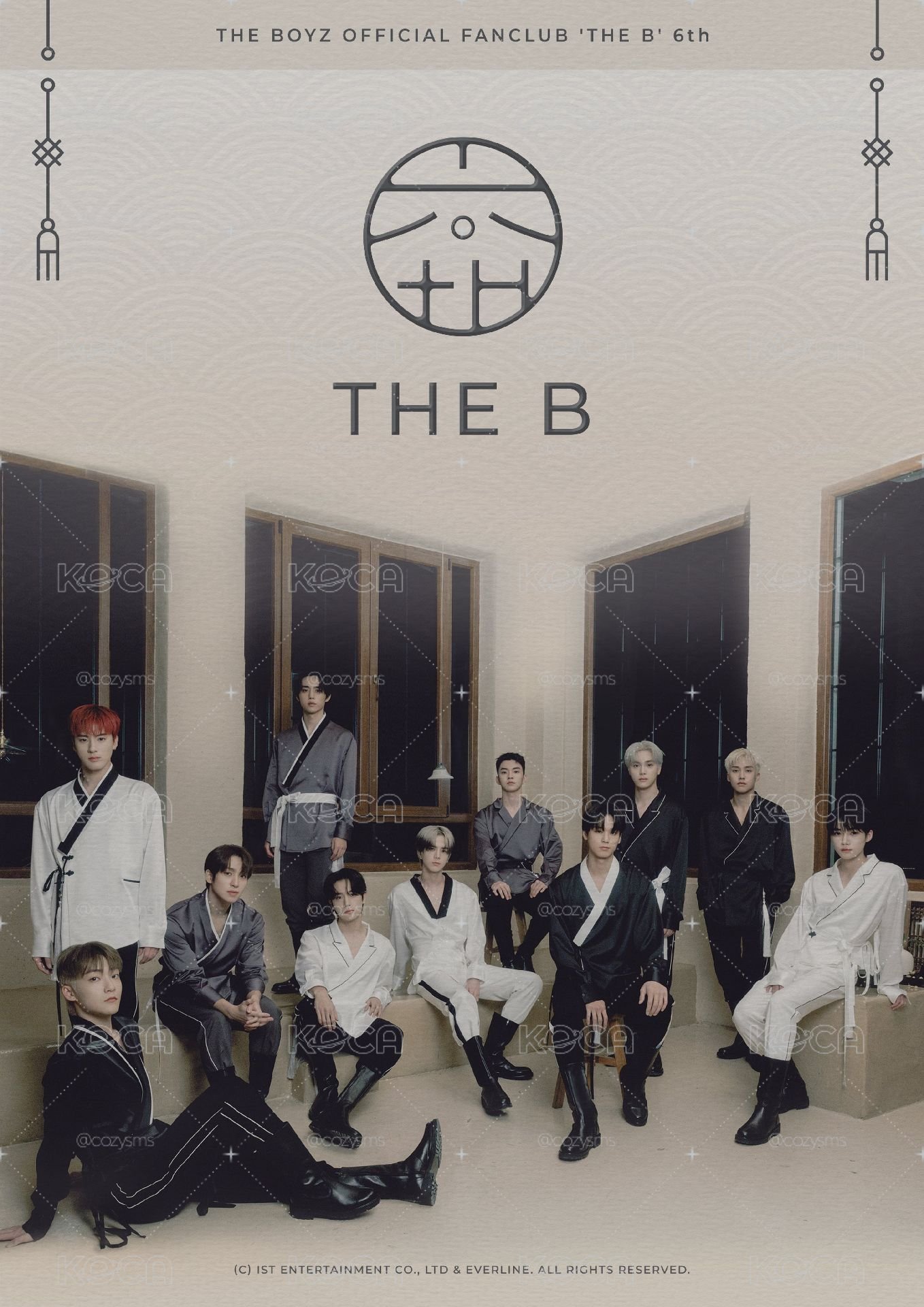 THE BOYZ善旴 3期4期5期6期會員禮小卡