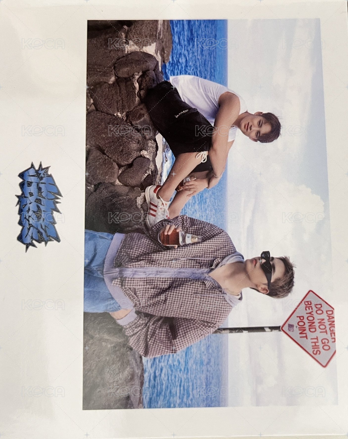 HYPE VIBES ms Weverse 特典卡  正面