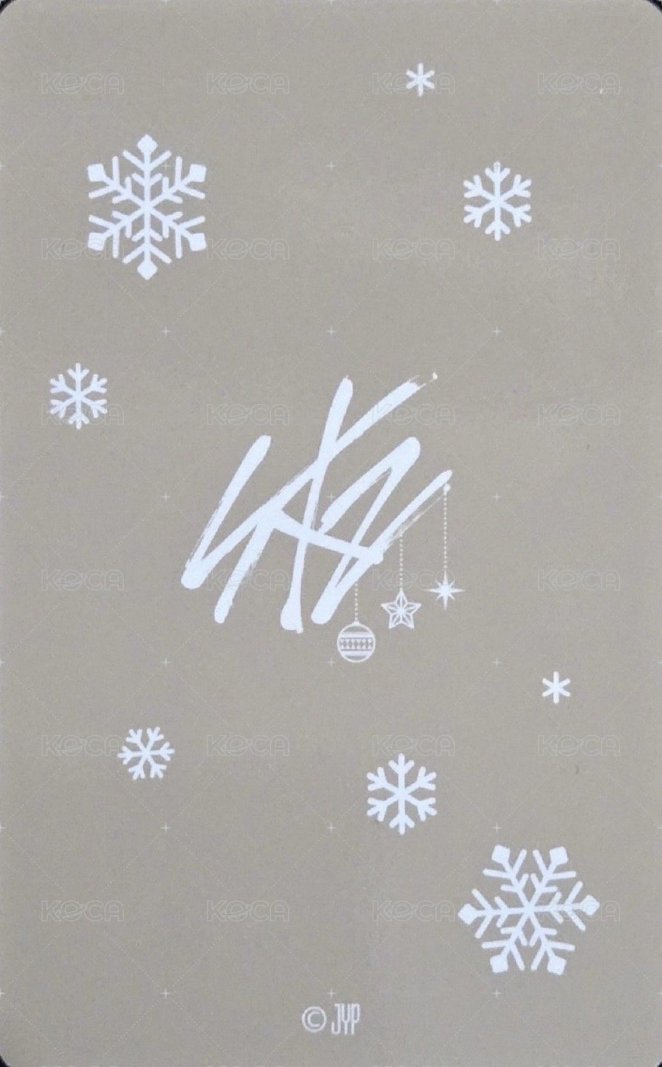 2023 澀谷聖誕快閃店 滿額卡  背面