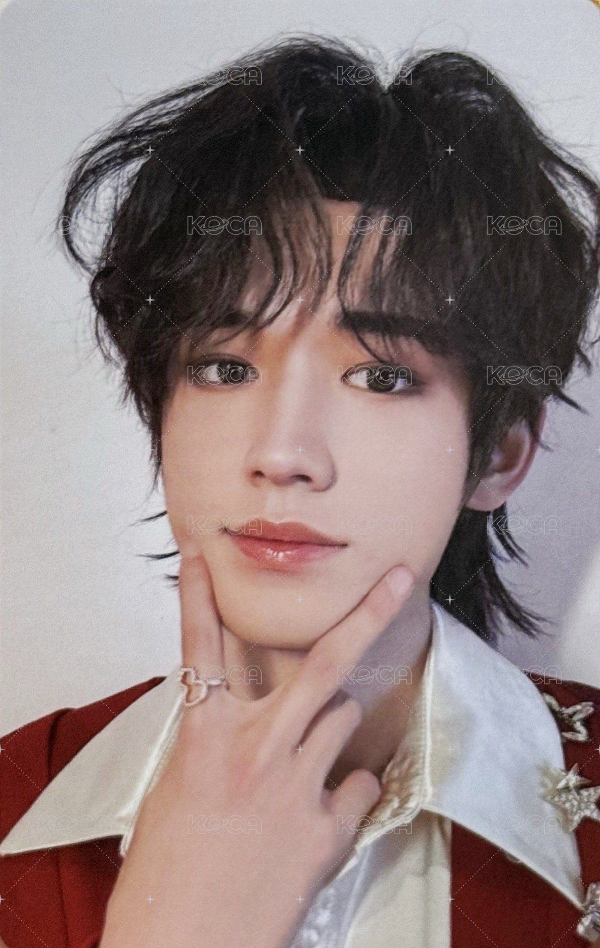 加冠禮 周邊卡 團款單人卡 正面