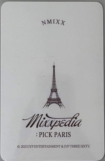 NMIXX KYUJIN 巴黎寫真 丸子圭