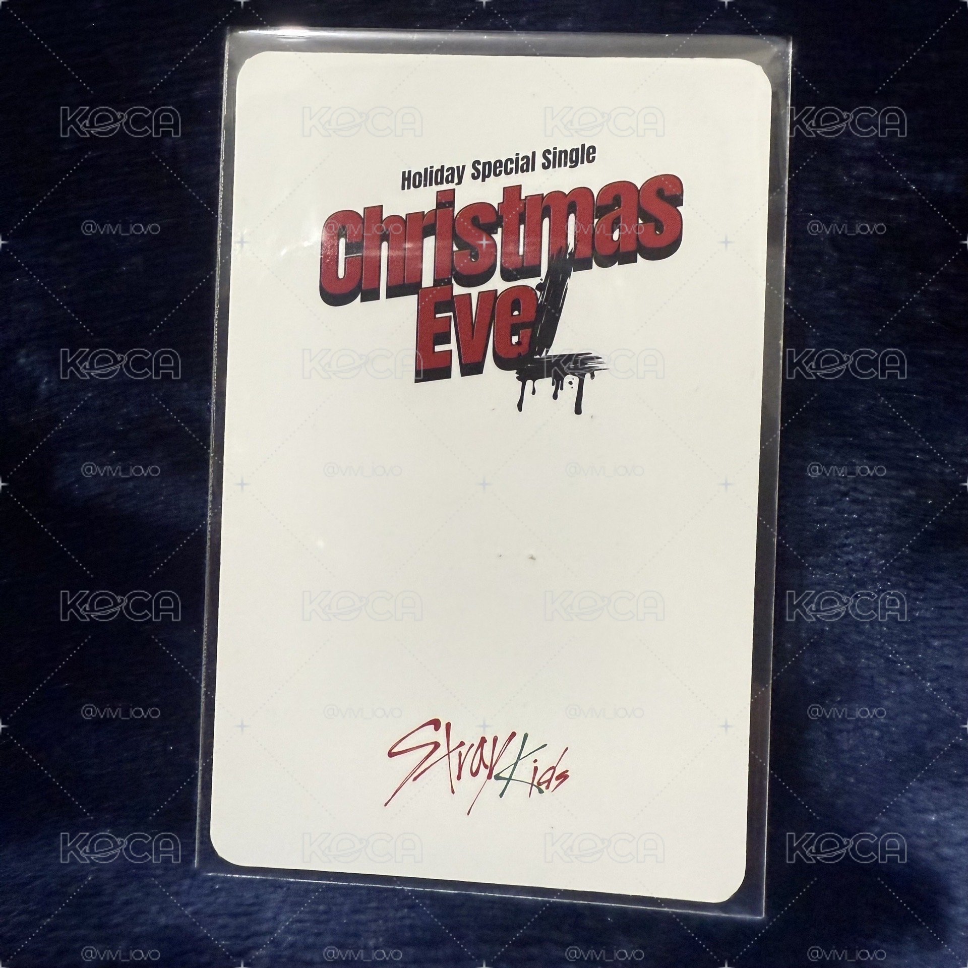 Seungmin 金昇玟 Christmas Evel 阿拉丁特典卡