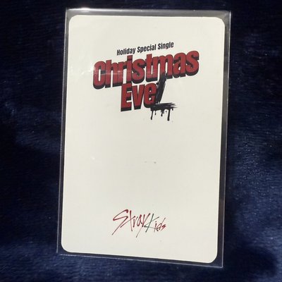 Seungmin 金昇玟 Christmas Evel 阿拉丁特典卡