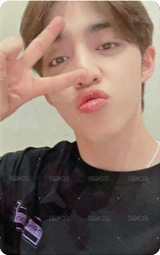 正四 yzy E 簽售卡  正面