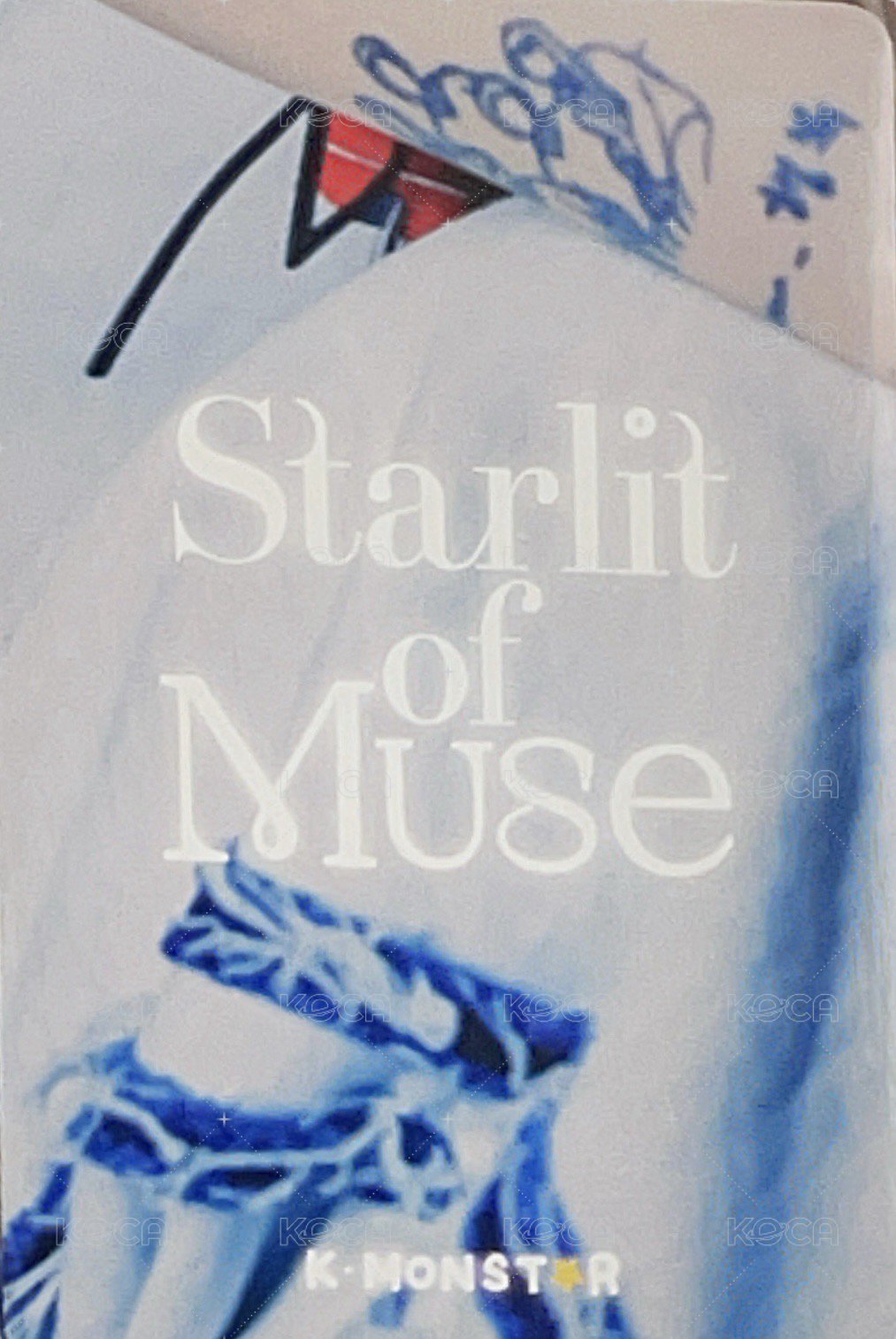 Starlit of Muse km 高雄 簽售卡  背面