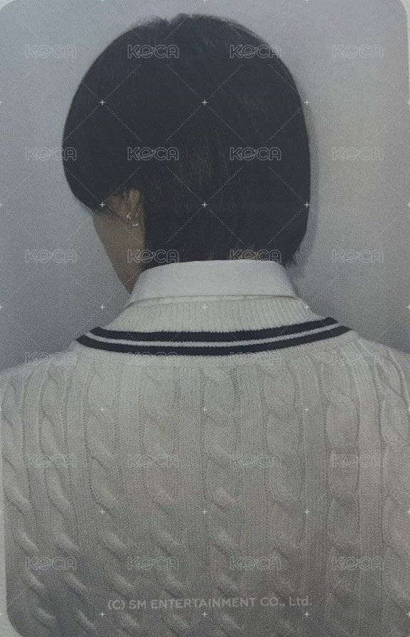 Hug 周邊卡 背心卡 背面