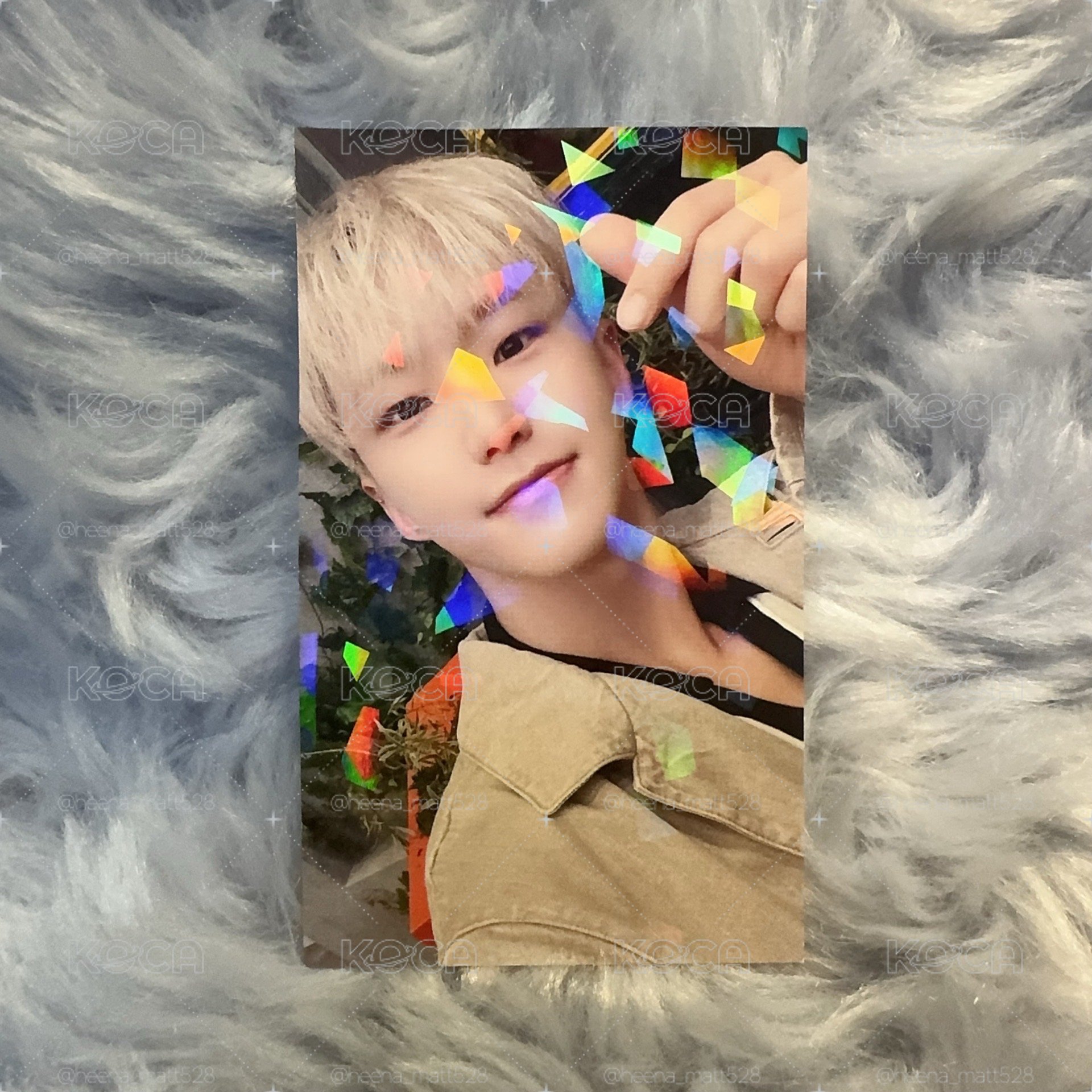 Seventeen 消費期限 環球 特典卡 Hoshi