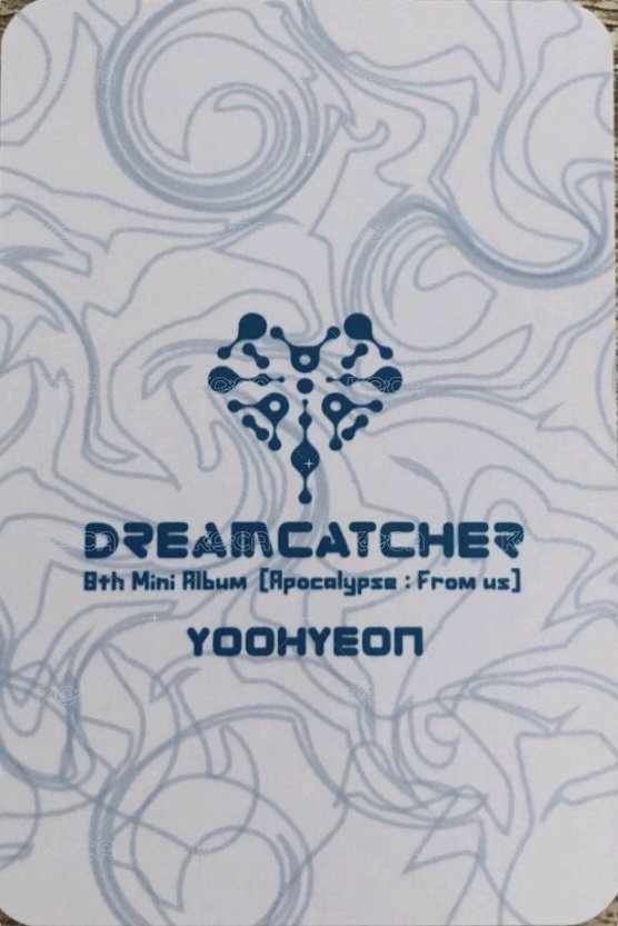 迷你八輯 專輯卡 (電子專固配卡) 背面