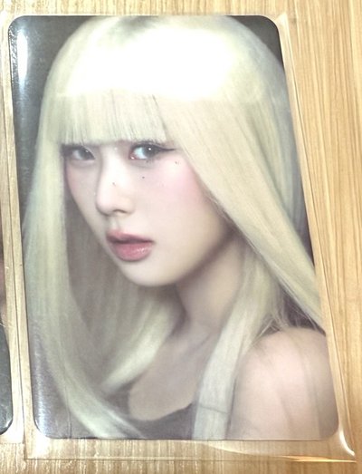 aespa giselle armageddon 隨機卡 金髮吉