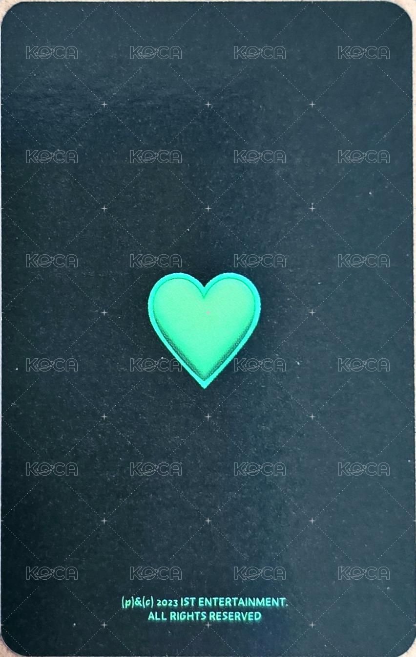 THE BOYZ OFFICIAL FANCLUB [THE B] 57| 會員禮卡  背面