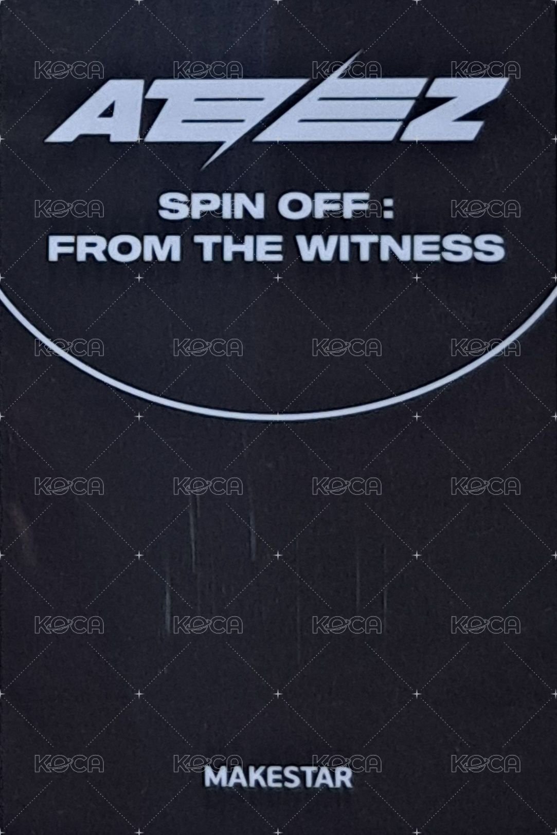 SPIN OFF : FROM THE WITNESS ms 幸運卡  背面