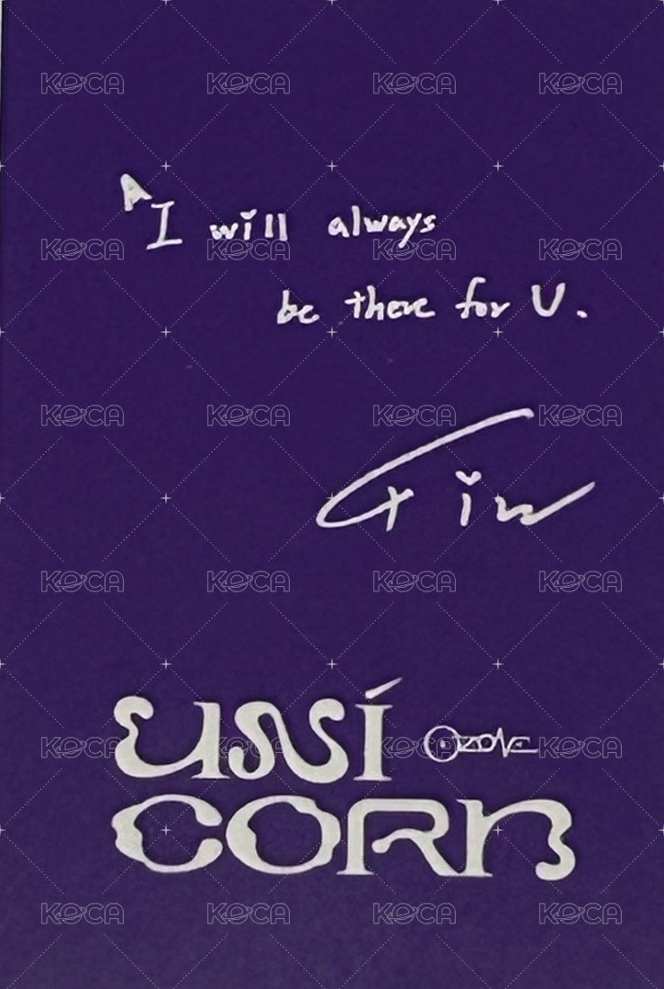 UNICORN  專輯卡  背面