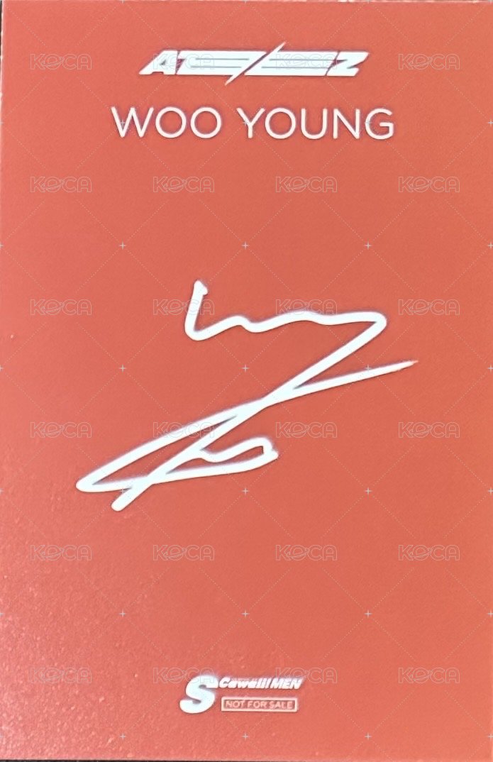 S Cawaii RED 雜誌卡 A 背面