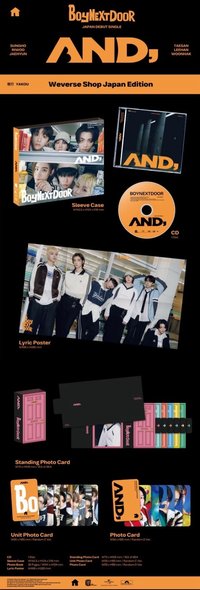 AND, Weverse Shop Japan Edition （日咖限定盤）