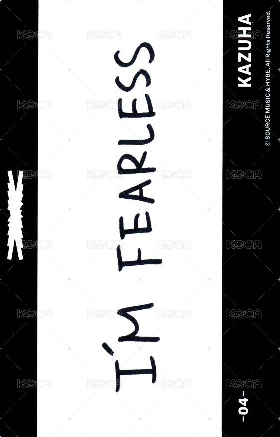 FEARLESS JP 隨機卡  背面