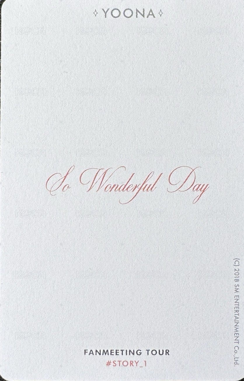 2018 FM 周邊卡 貼紙卡 背面