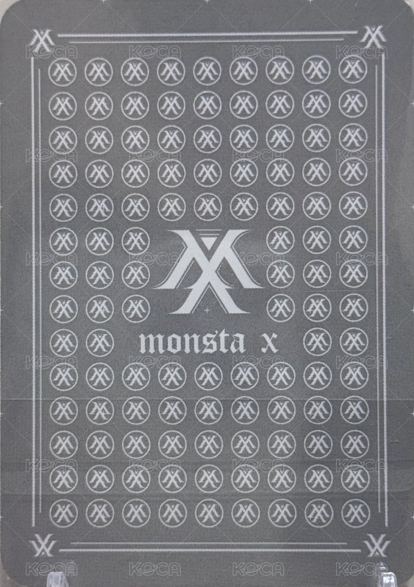 THE CODE 打歌卡 D 背面