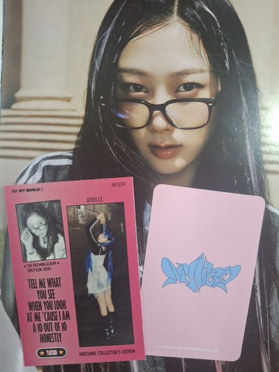 my world 隨卡吉+專輯固配吉