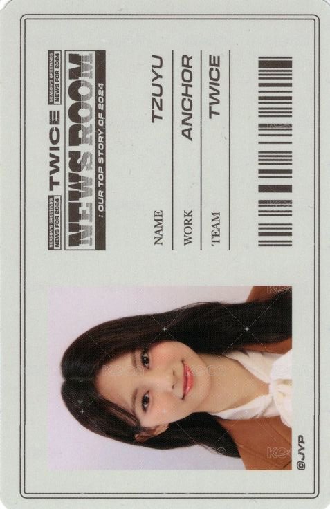 TWICE SEASON’S GREETINGS 2024 年曆卡 24‘年曆 背面