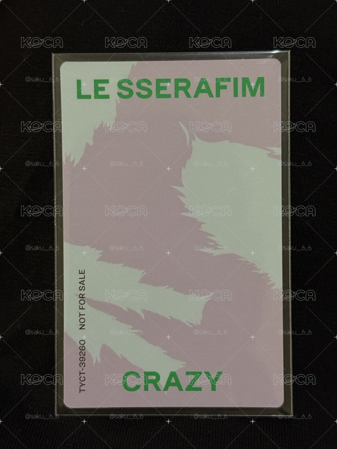 CRAZY JP 通常盤專卡 恩採