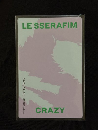 CRAZY JP 通常盤專卡 恩採
