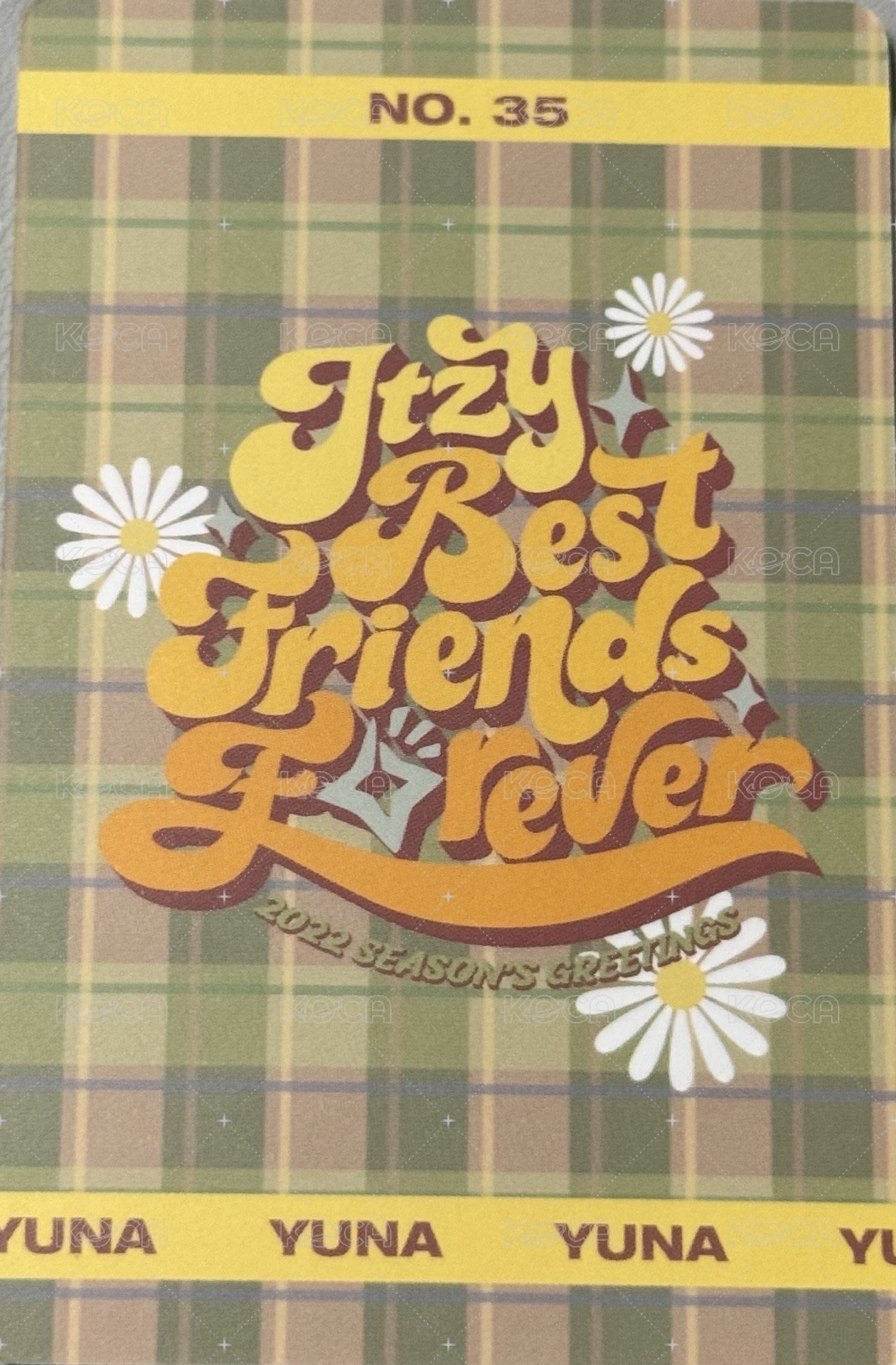 2022年曆 隨機卡 No.35 背面