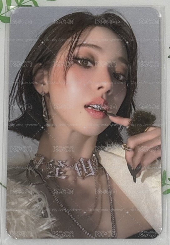 aespa Dirty Work Karina sw 預售特典卡 柚
