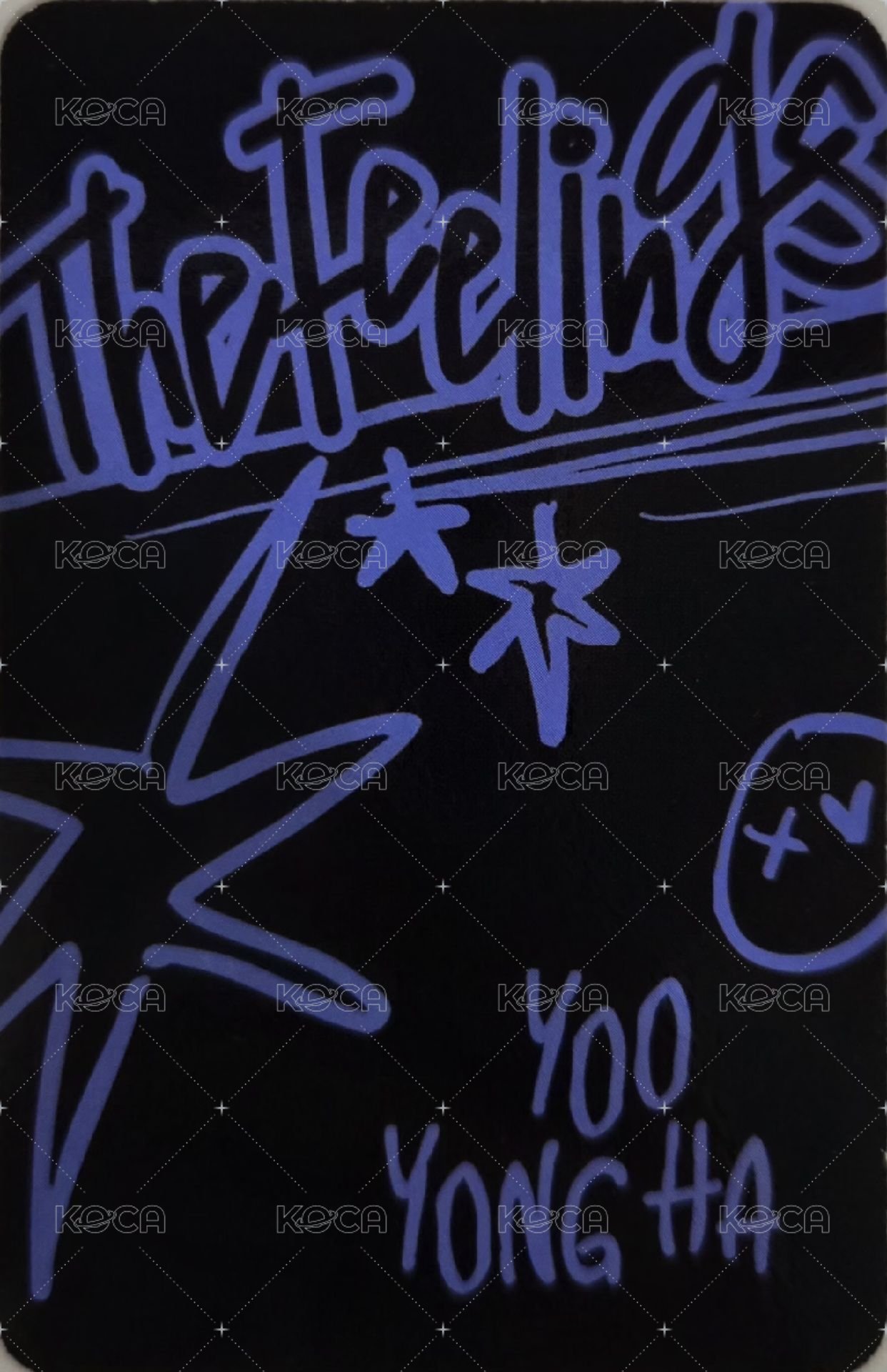 迷你七輯 專輯卡  背面