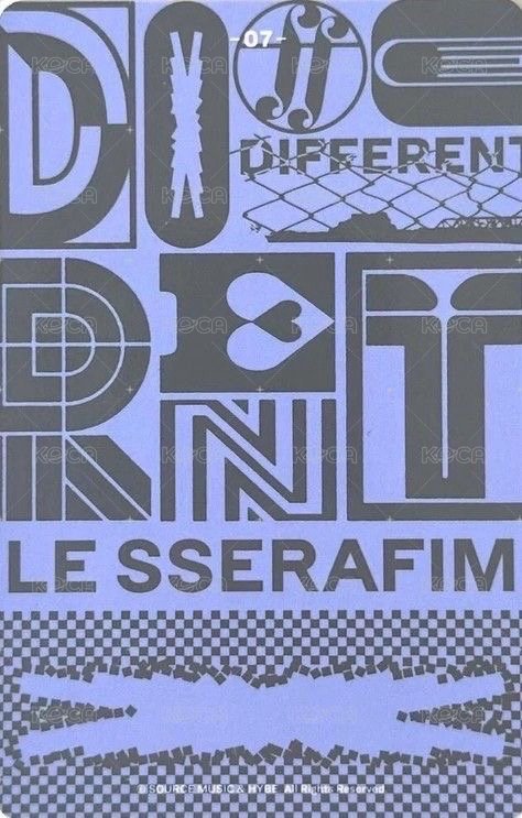 DIFFERENT 隨機卡  背面