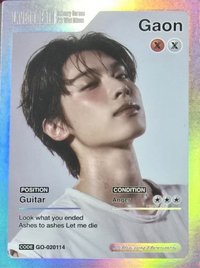 LXVE to DEATH 專輯卡 Trading card