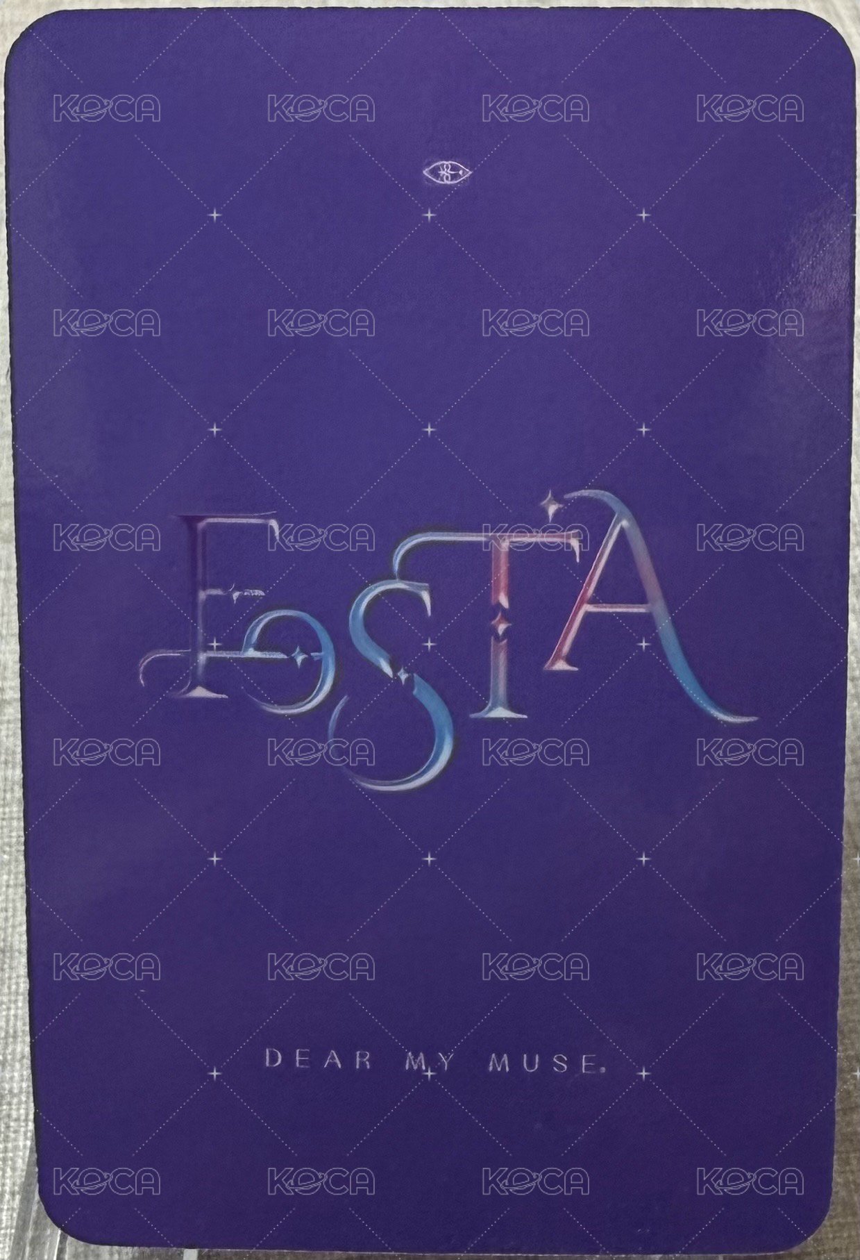 FESTA-1st Single Album  dmm 3.0 線上 特典卡  背面