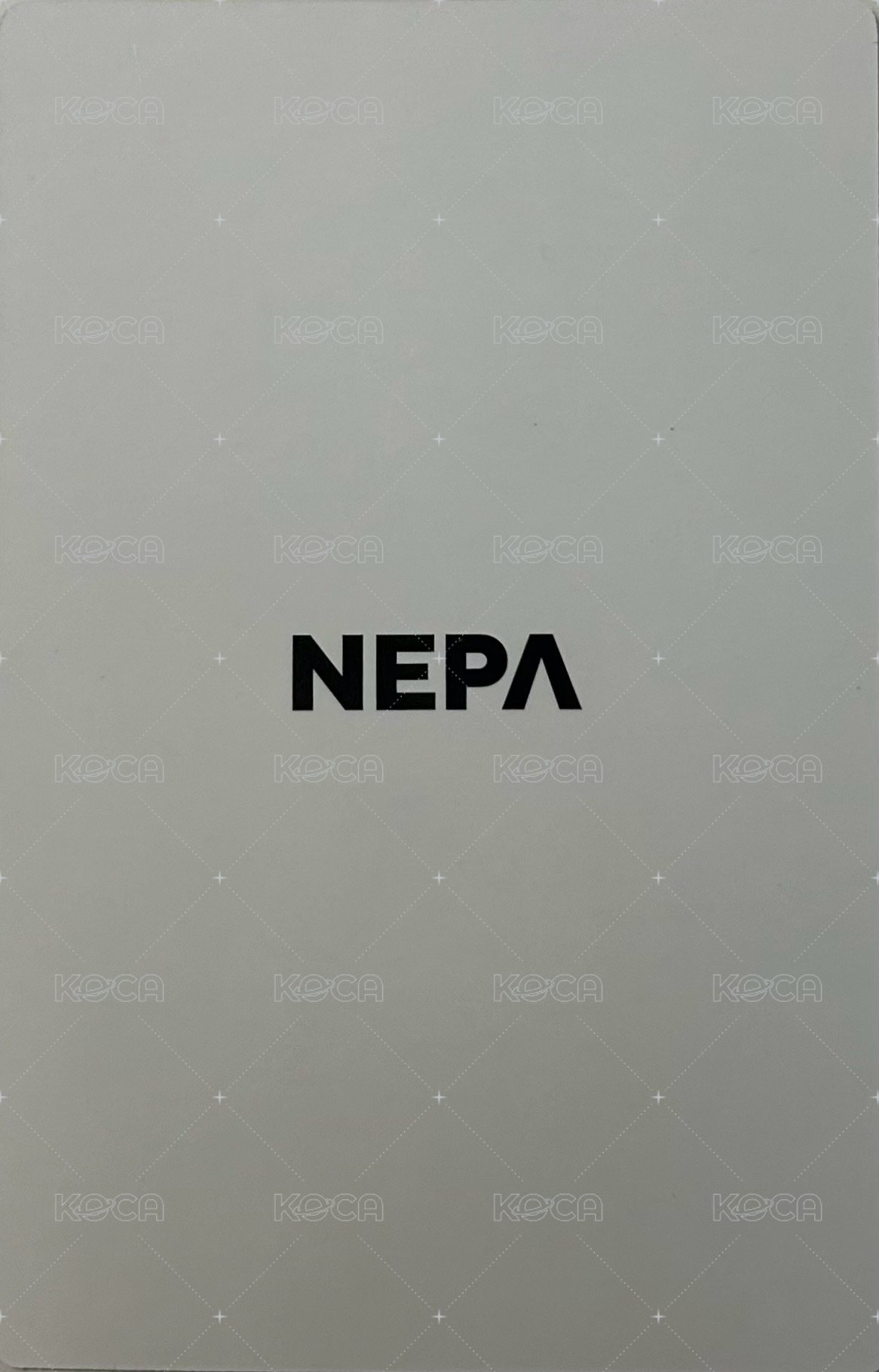 NEPA 代言卡  背面