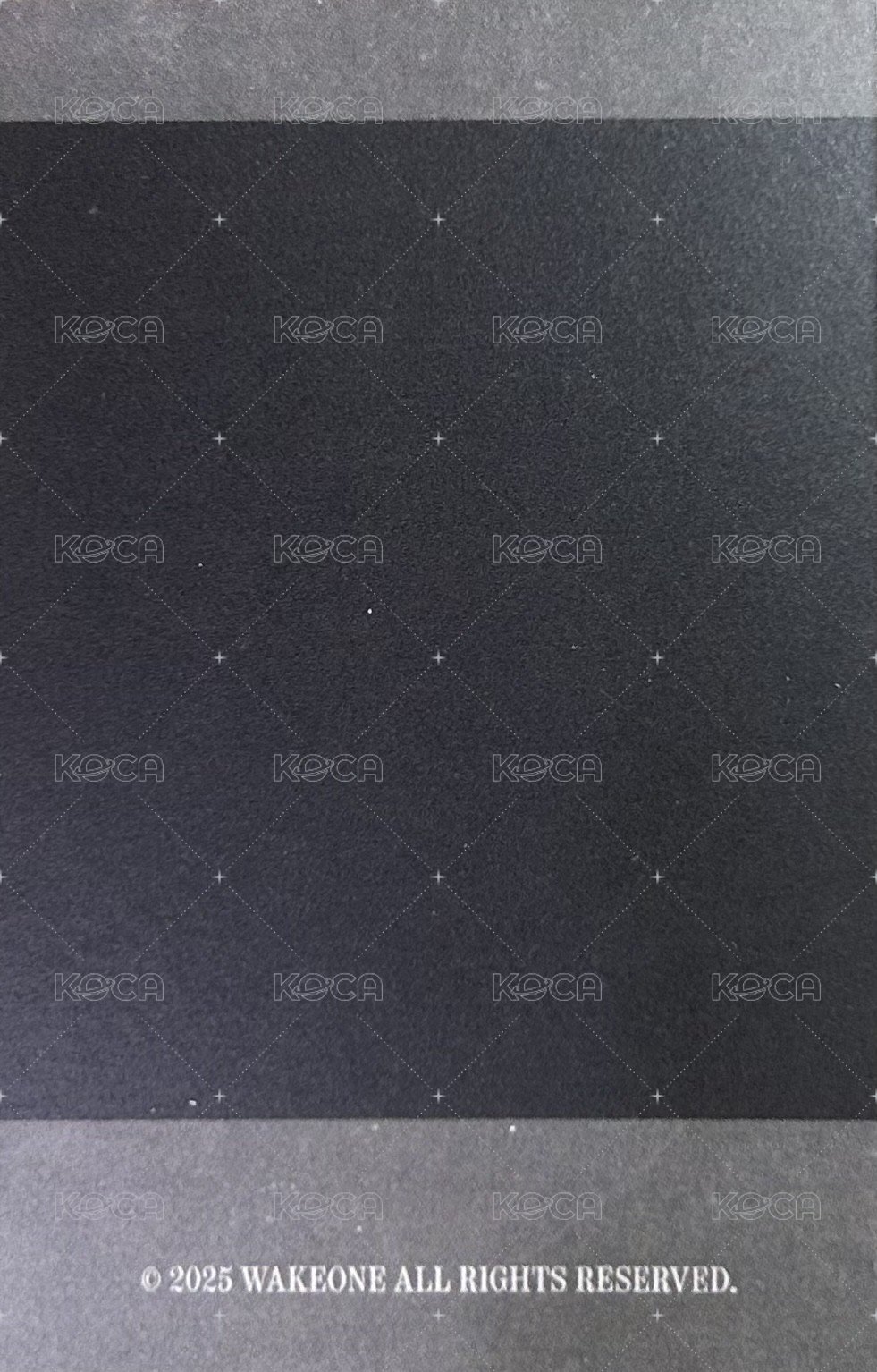 2025寫真 偶店 特典卡  背面