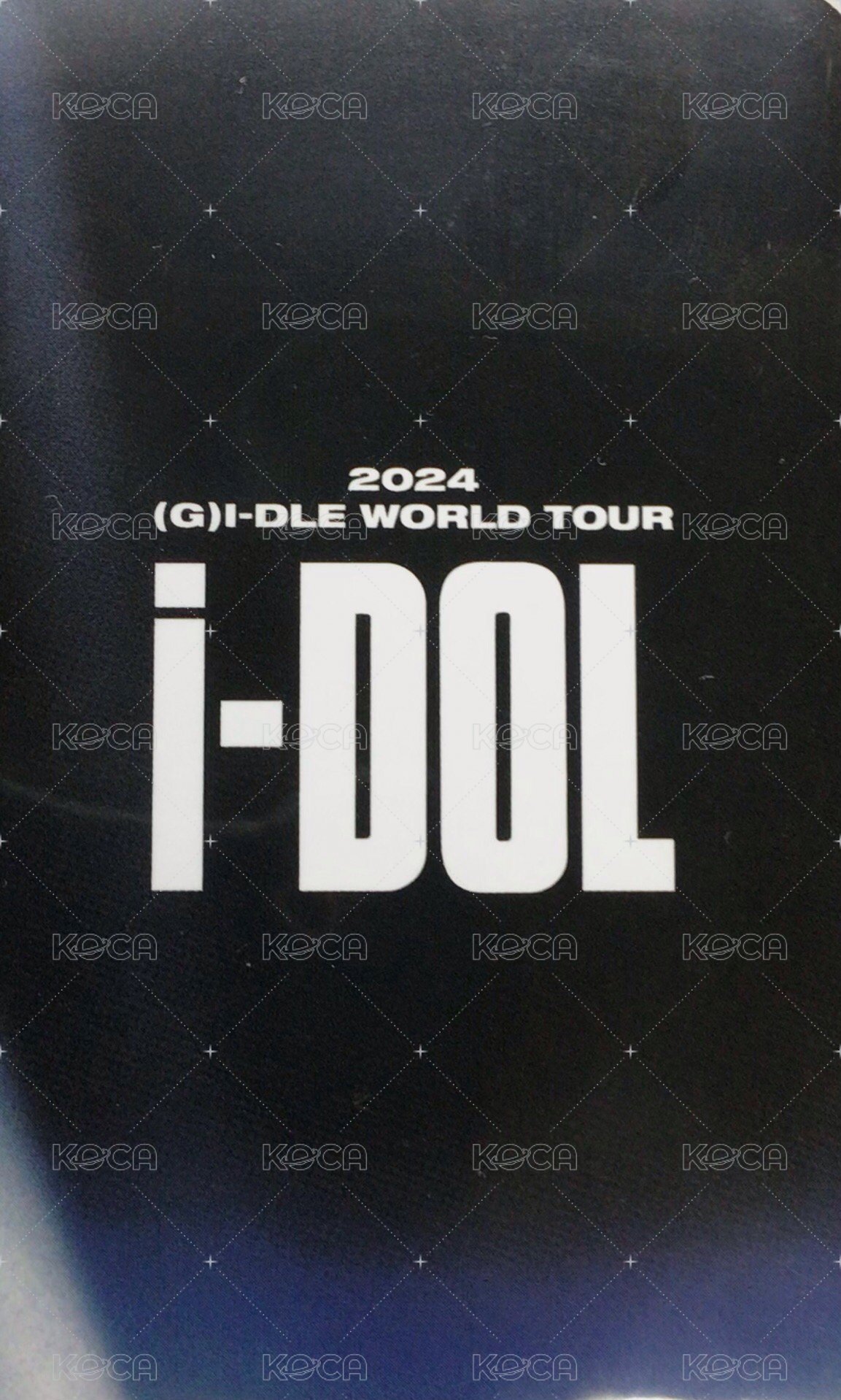 24’演唱會 iDOL 隨機卡 薇娟 背面