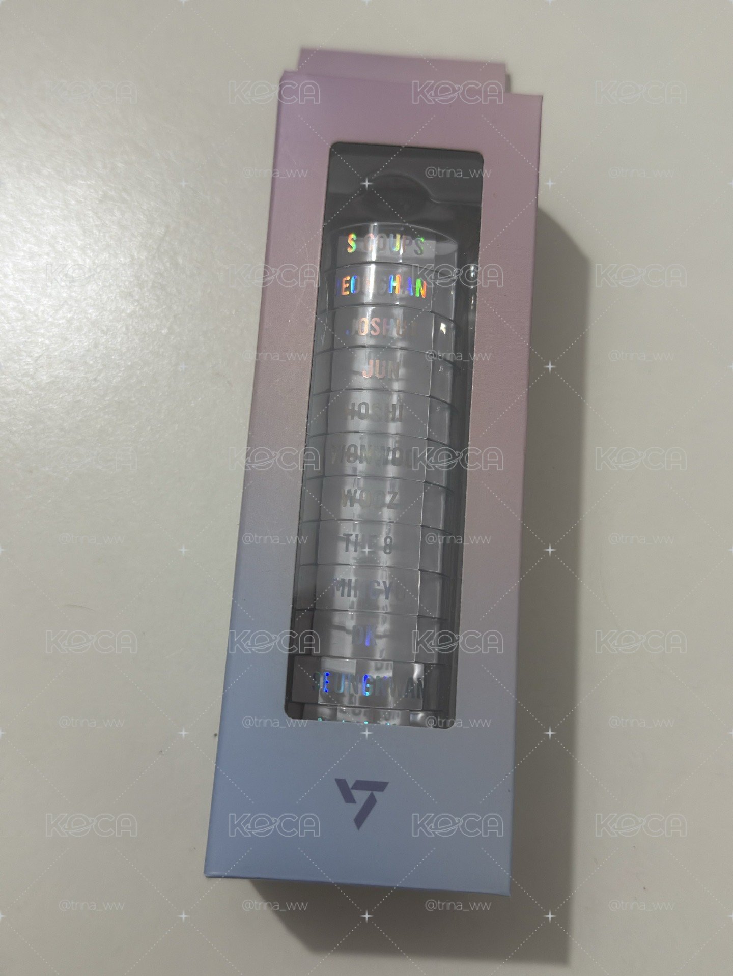 名字手燈環