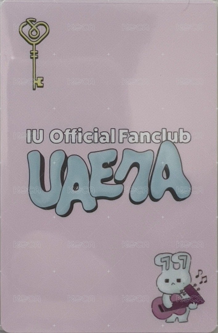 七期會員 會員禮卡  背面