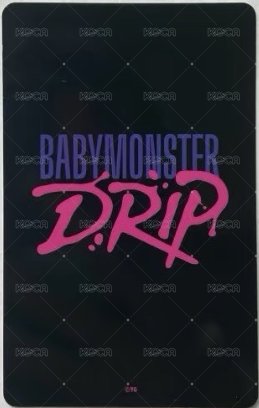 DRIP 隨機卡 日本線上冬季隨機卡 背面