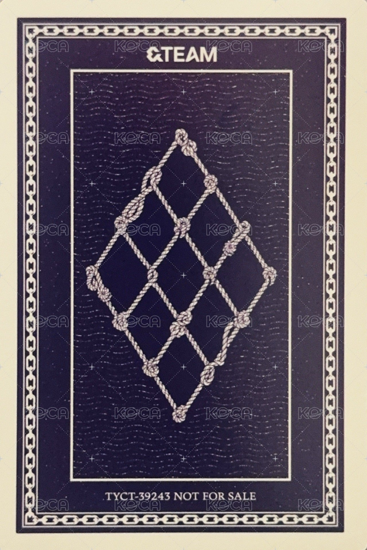 青嵐 (Aoarashi) 專輯卡 初回限定專 背面