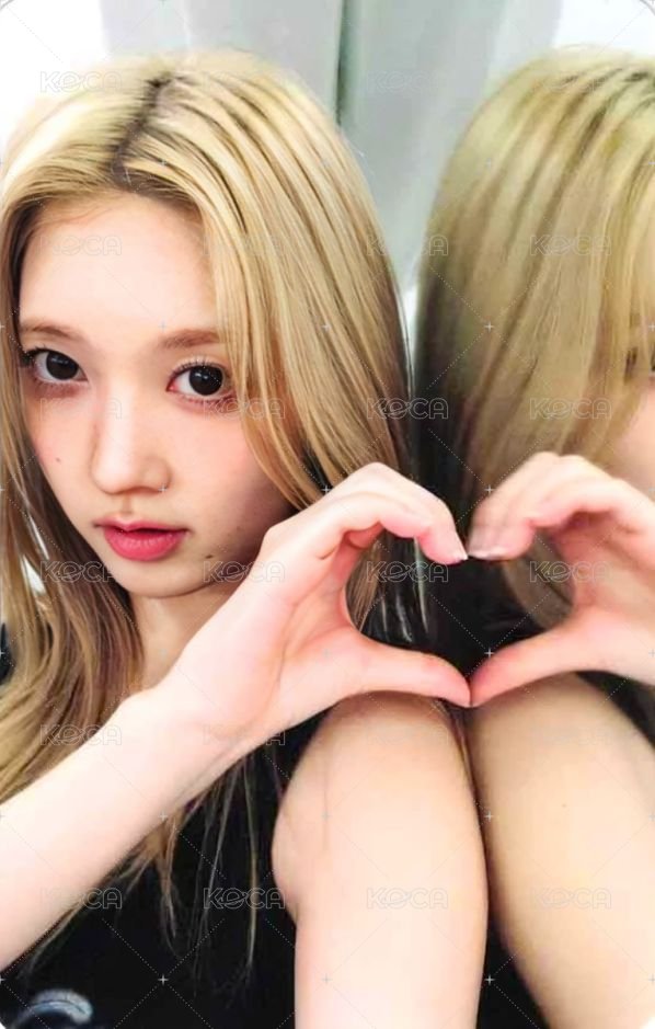 IVE SECRET ms 1.0  特典卡 對鏡ver. 正面