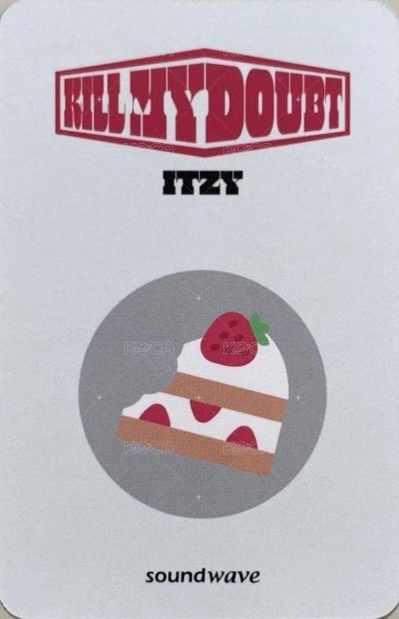 KILL MY DOUBT sw 2.0 幸運卡  背面