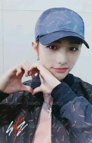 Clé 1 : MIROH 專輯卡 SKZ logo ver. 正面