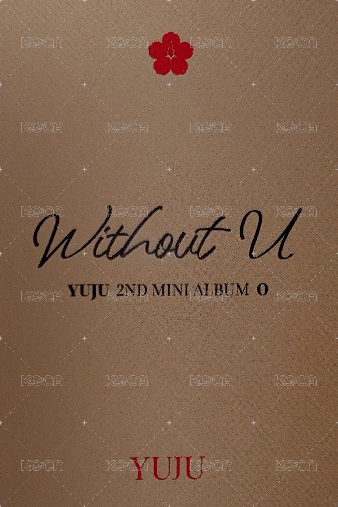 O 新那拉 簽售卡  背面