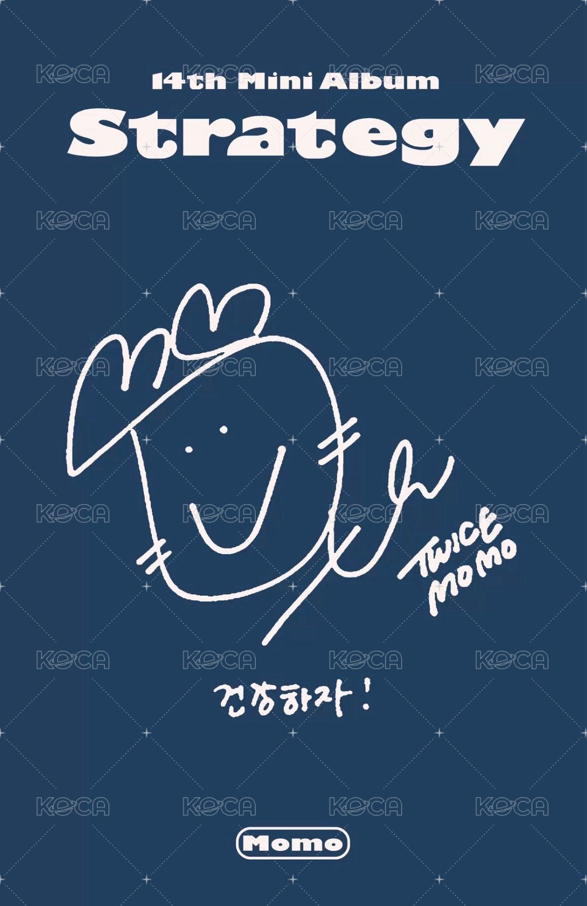 STRATEGY 專輯卡 Step 4 ver. 背面